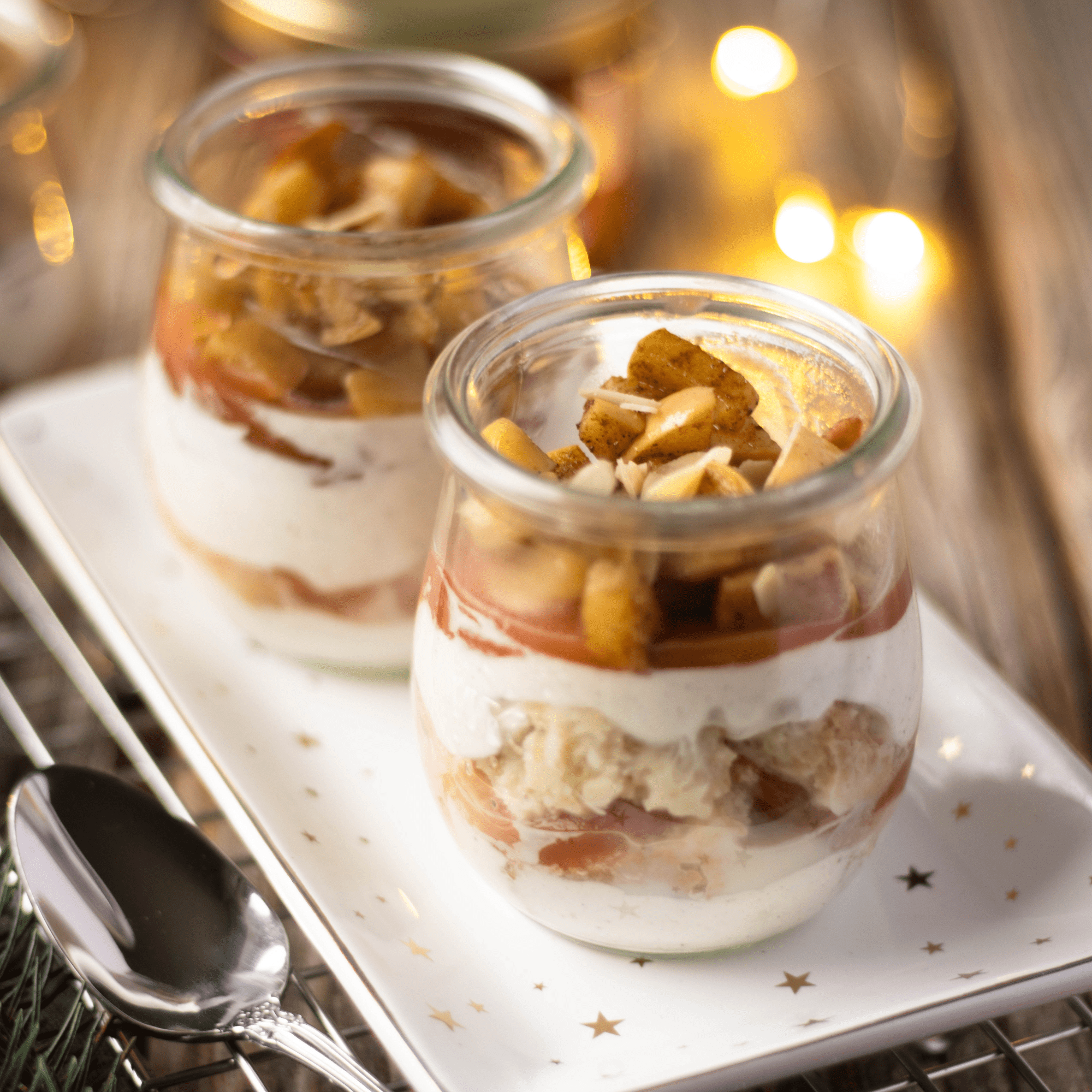 Festliches Finale: Poppeditzje's BIO Bratapfel-Tiramisu - Poppeditzje