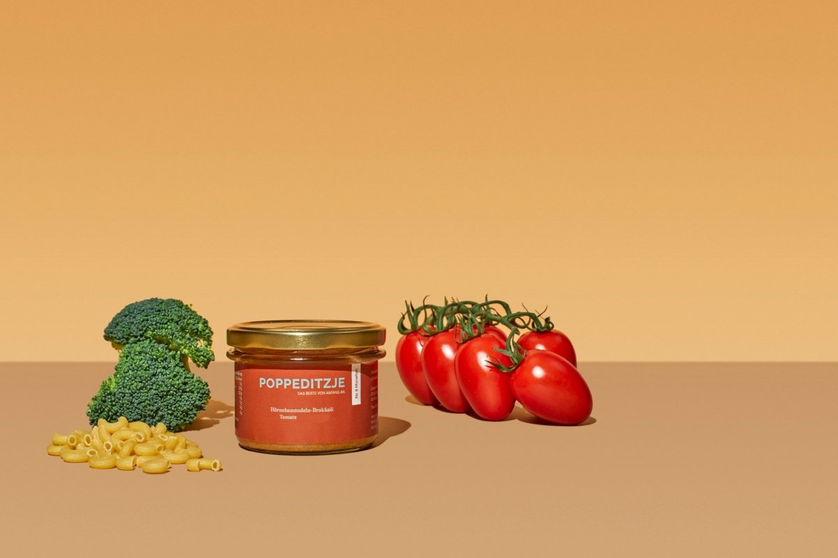 BIO Hörnchennudeln - Brokkoli - Tomate - Poppeditzje