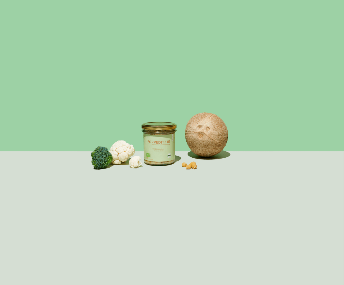 BIO Kichererbsen - Gemüse - Curry mit Reis - Poppeditzje