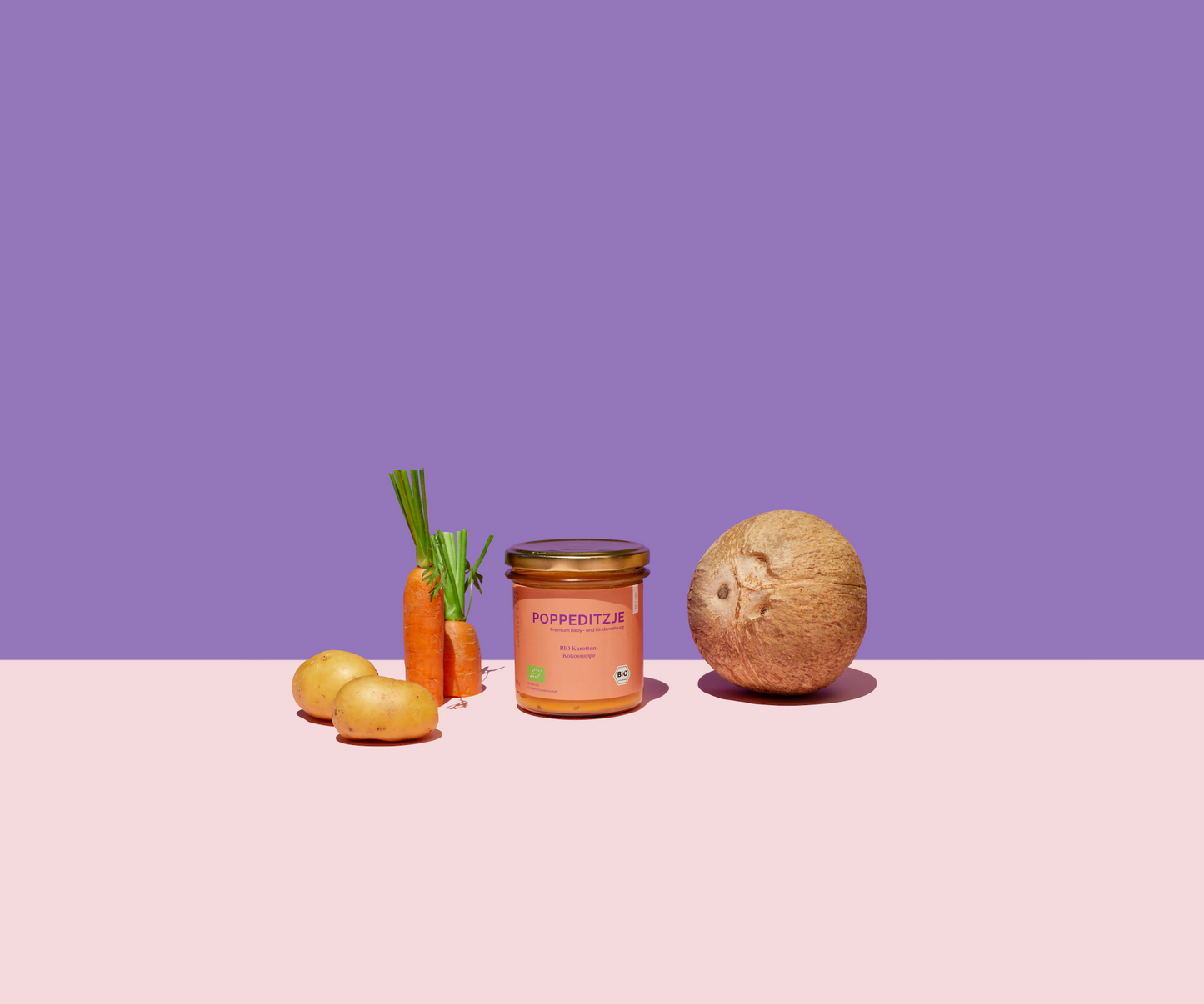 BIO Karotten-Kokossuppe